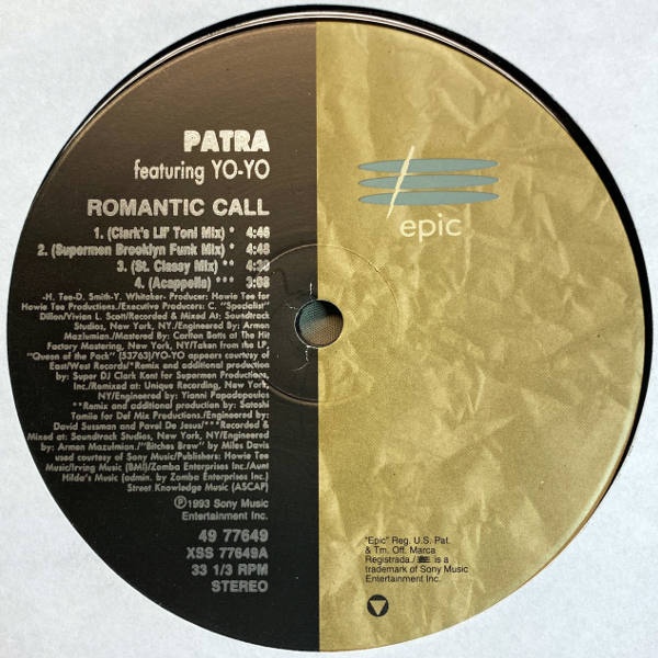 Patra Romantic Call The Re-Mixes ft Yo Yo_3