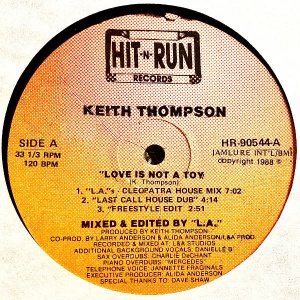 Keith Thompson-Love Is Not A Toy