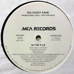 Big Daddy Kane-In The PJ'S