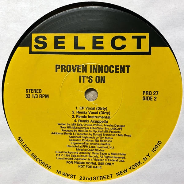 Proven Innocent-It's On_2