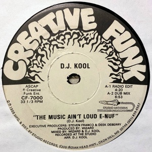 DJ Kool-The Music Ain't Loud E-Nuf