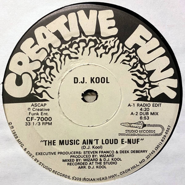 DJ Kool-The Music Ain't Loud E-Nuf