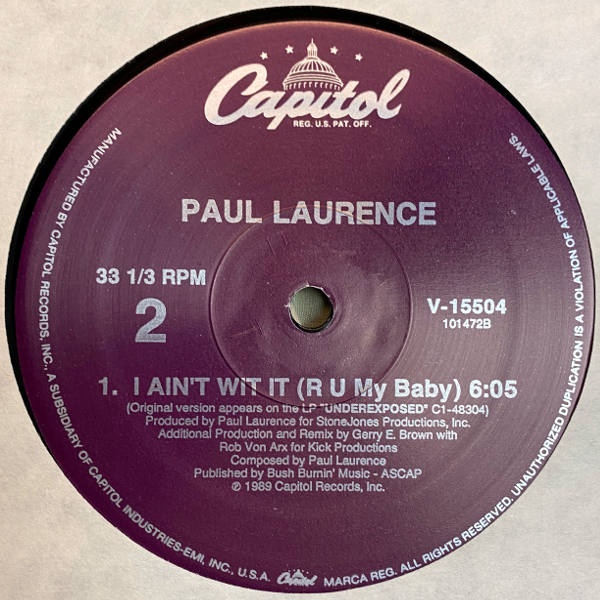 Paul Laurence-Cut The Crap_2