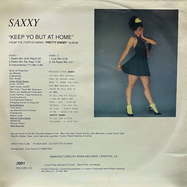 Saxxy Keep Yo But At Home_2