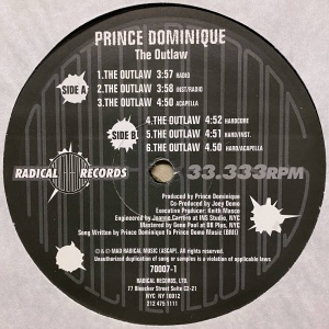 Prince Dominique-The Outlaw