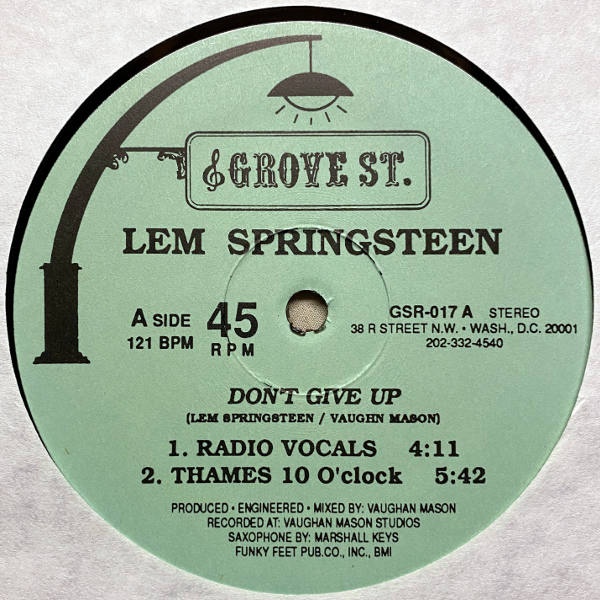 Lem Springsteen-Don't Give Up