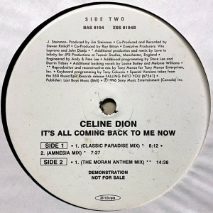 Celine Dion-It's All Coming Back To Me Now