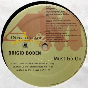 Brigid Boden-Must Go On