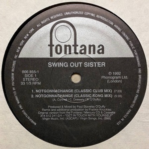 Swing Out Sister-Notgonnachange