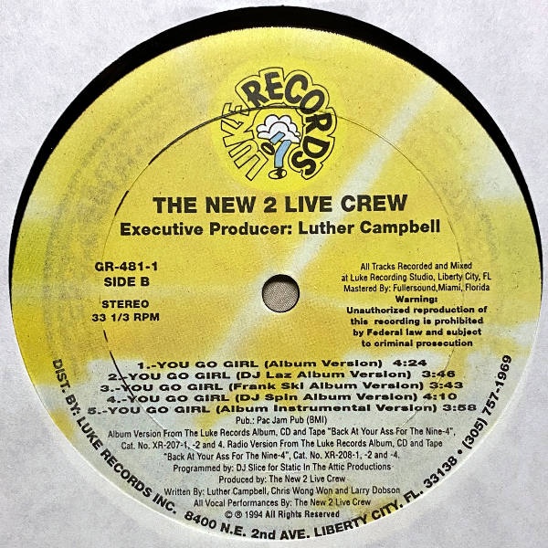 The New 2 Live Crew-You Go Girl_4