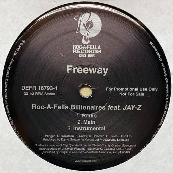 Freeway-Roc-A-Fella Billionaires feat. Jay-Z