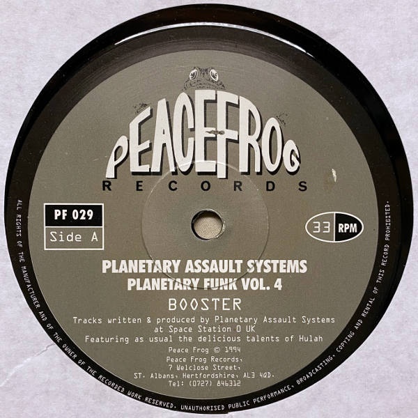 Planetary Assault Systems-Planetary Funk Vol. 4