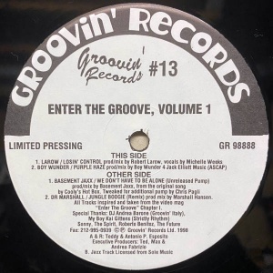 Enter The Groove, Volume 1