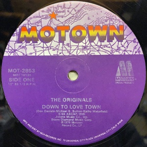 The Originals-Down To Love Town
