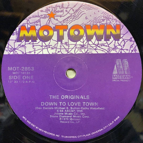 The Originals-Down To Love Town