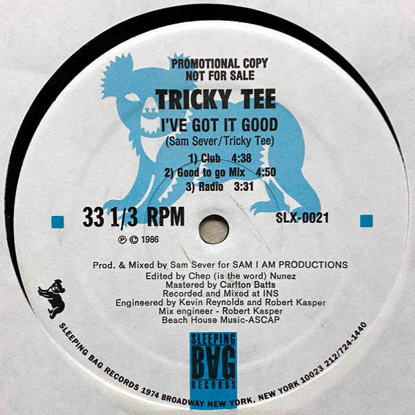 Tricky Tee-I've Got It Good