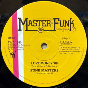 Funk Masters-Love Money 86