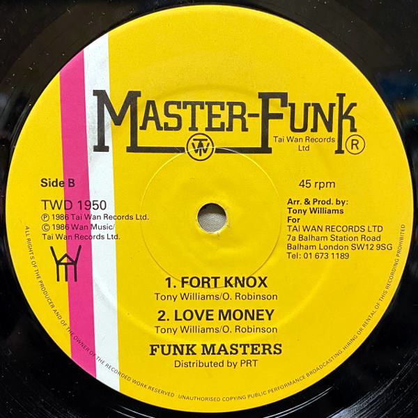 Funk Masters-Love Money 86 | Detroit Music Center