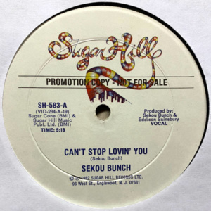 Sekou Bunch-Can't Stop Lovin' You