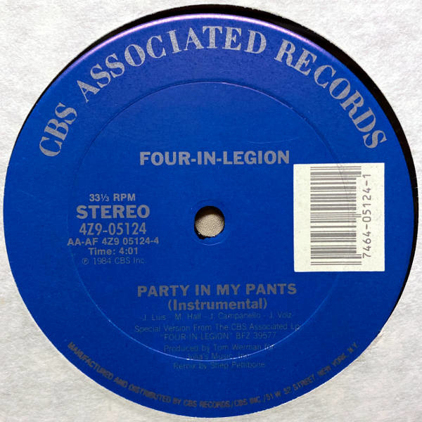 Four In Legion-Party In My Pants_2