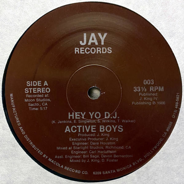 Active Boys-Hey Yo Dj