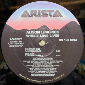 Alison Limerick-Where Love Lives