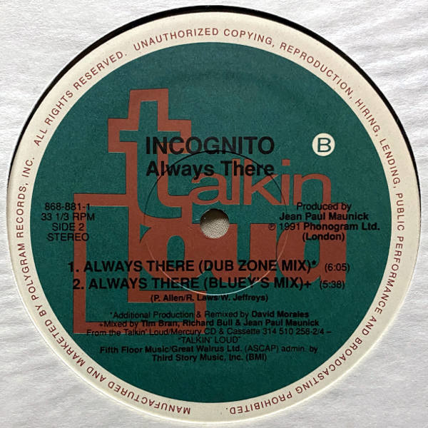 Incognito-Always There_4