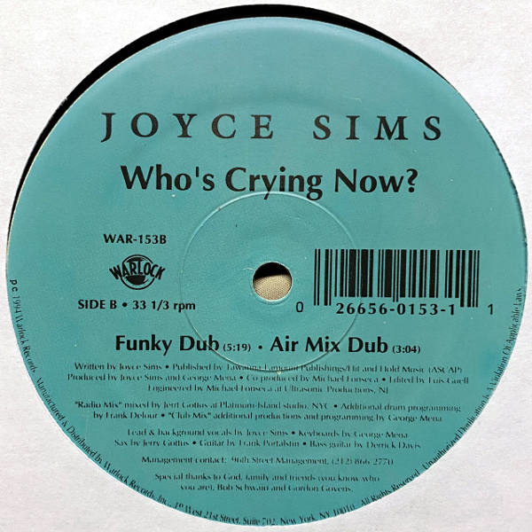 Joyce Sims-Who's Crying Now?_2