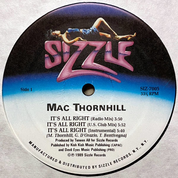 Mac Thornhill-It's All Right