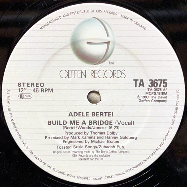 Adele Bertei-Build Me A Bridge