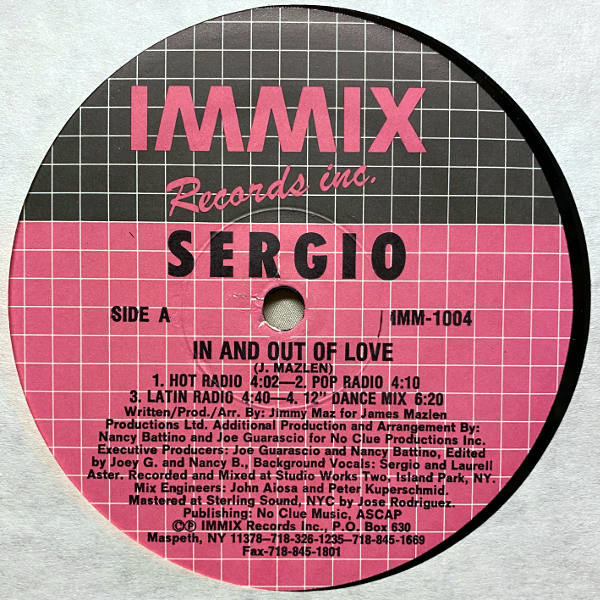 Sergio-In And Out Of Love