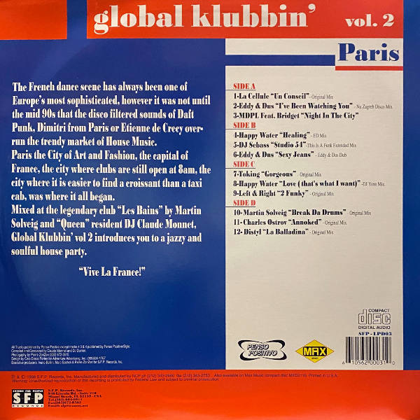 Global Klubbin' Vol 2 Paris-Various_2