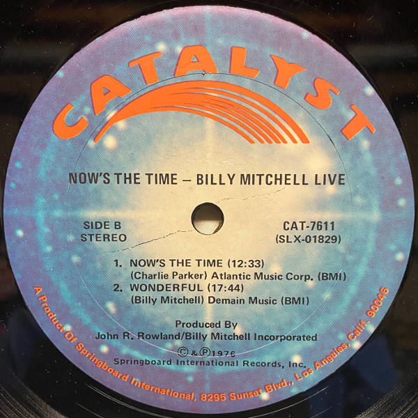 Billy Mitchell Live-Now's The Time_4