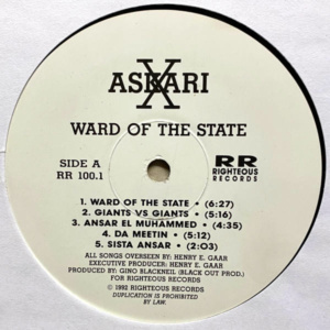 Askari X-Ward Of The State