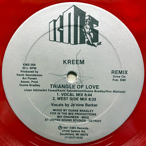 Kreem-Triangle Of Love Remixes