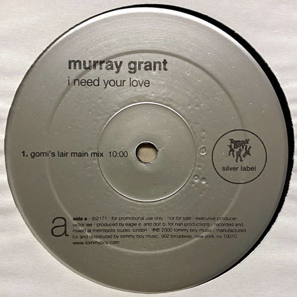 Murray Grant-I Need Your Love