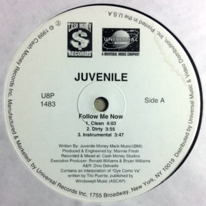 Juvenile-Follow Me Now|Back That Azz