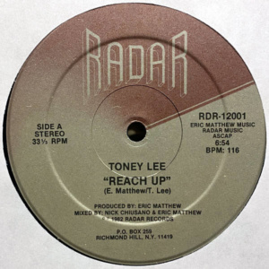 Toney Lee- Reach Up