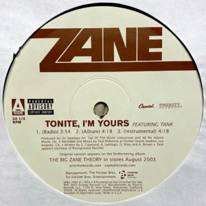 Zane-Tonite, I'm Yours