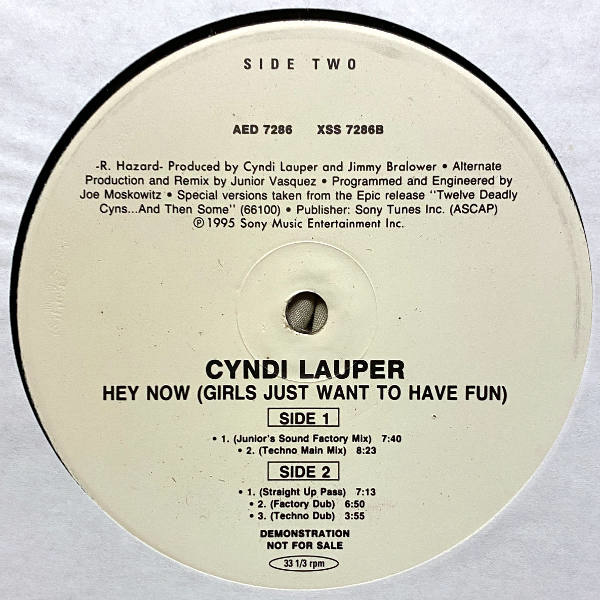 Cyndi Lauper-Hey Now