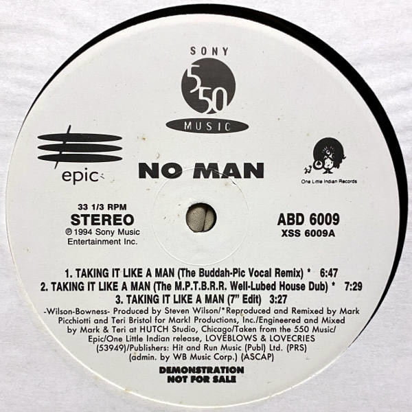 No Man-Taking It Like A Man