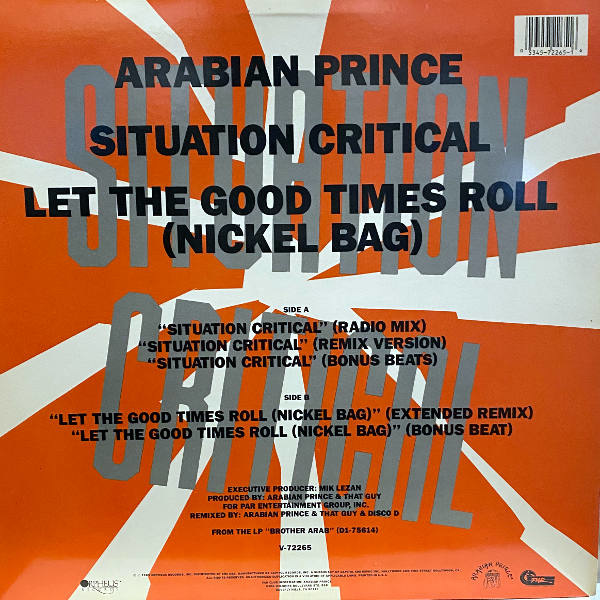 Arabian Prince-Situation Critical_2