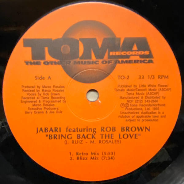 Jabari-Bring Back The Love