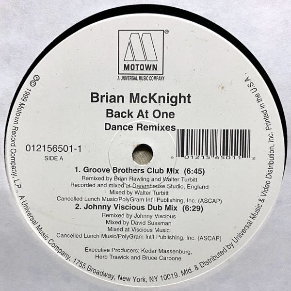 Brian McKnight-Back At One Dance rmx