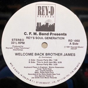 Rey's Soul Generation-Welcome Back Brother James