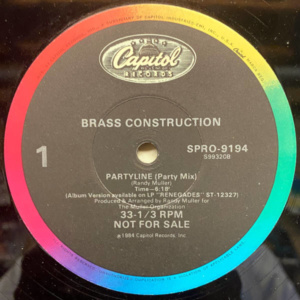 Brass Construction-Partyline