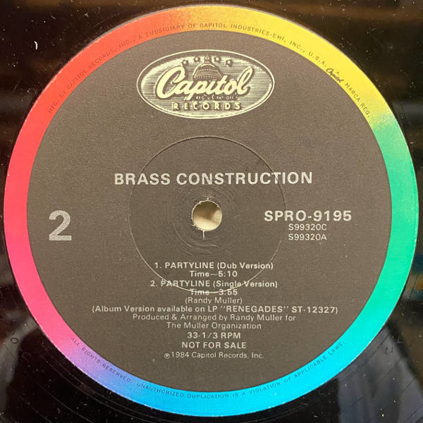 Brass Construction-Partyline_2