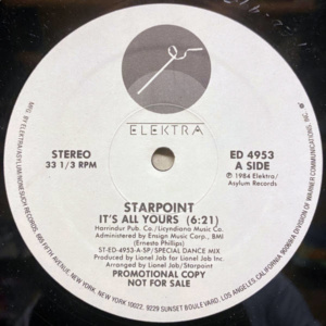 Starpoint-It's All Yours