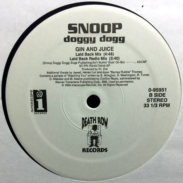 Snoop Dogg – Gin & Juice (Laid Back Mix) Lyrics