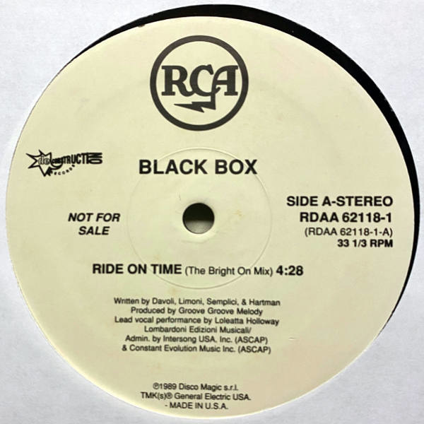 Black Box-Ride On Time_2